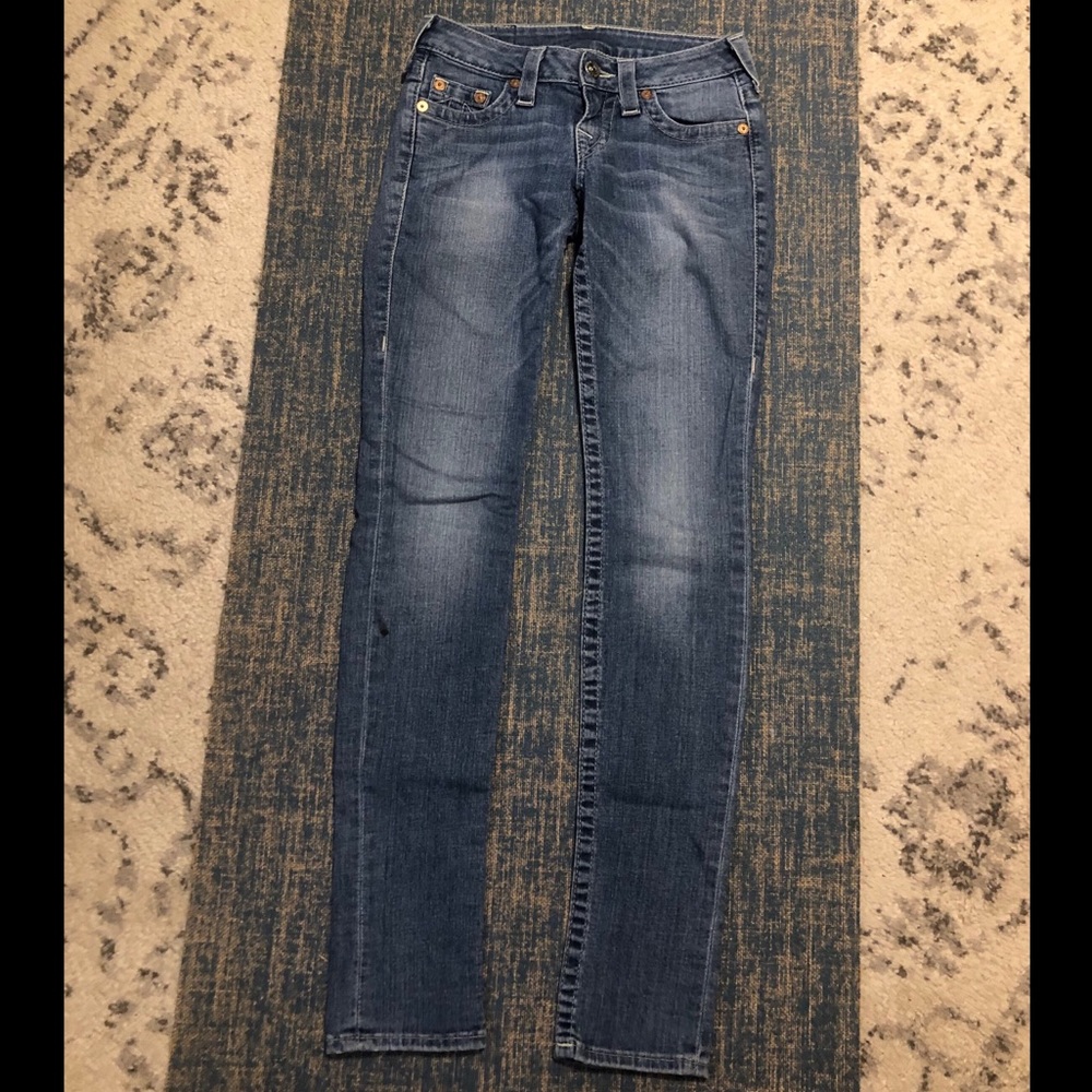 True Religion Women’s Light-wash skinny jeans